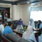 Bupati Luwu H. Patahudding menerima audience pihak STIKES Datu Kamanre. (ist)
