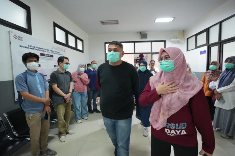 Wali Kota Munafri Arifuddin Sambangi RSUD Daya. (ist)