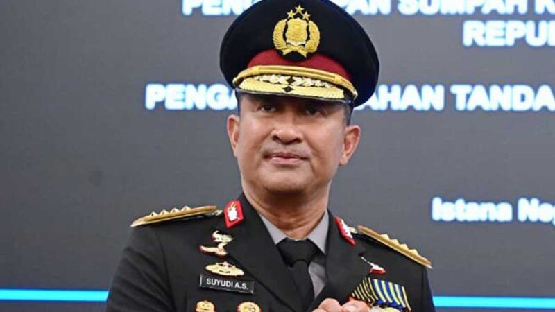 Kapolri sekaligus Kepala BNN RI, Jenderal Suyudi Ario Seto. (int)