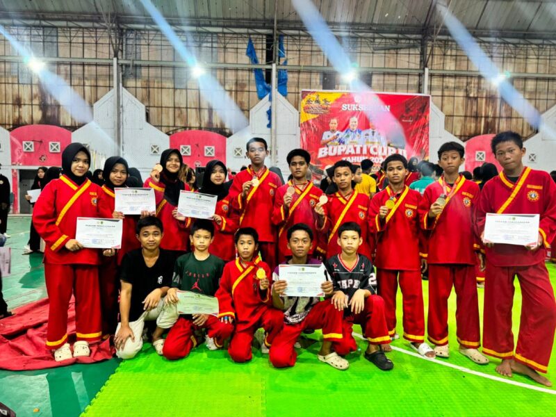 7 Siswa Sekolah Rakyat Luwu Utara Sabet 7 Medali Pencak Silat di Bupati II tahun 2026. (ist)