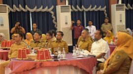 Bupati Soppeng Hadiri Pelepasan Bantuan Susu untuk Masyarakat di 24 Kabupaten/Kota se-Sulsel. (ist)