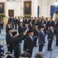 Rotasi kabinet Merah Putih. (Foto: ANTARA FOTO/Galih Pradipta)