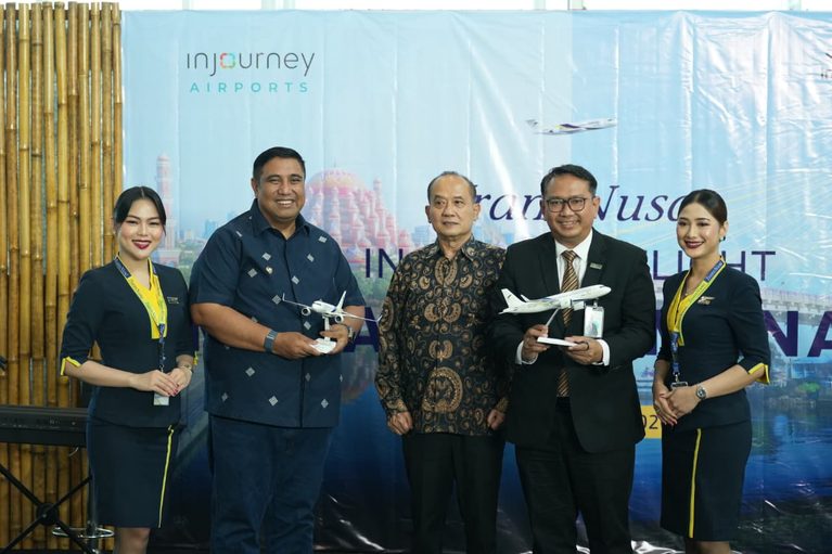 Bupati Maros H.A.S. Chaidir Syam menyambut positif hadirnya rute baru Makassar-Manado. (ist)