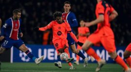 Barcelona Tumbang di Markas PSG. (ist)